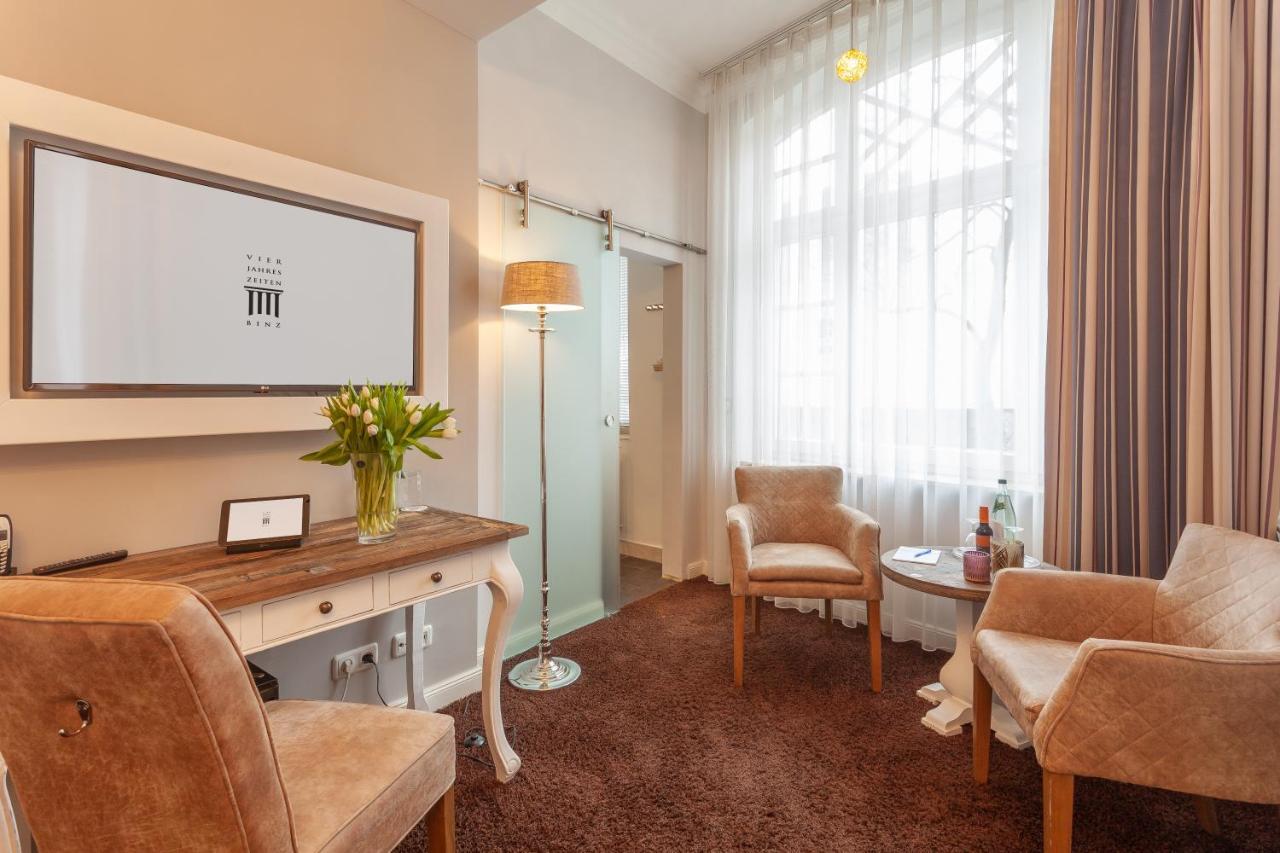 Hotel Vier Jahreszeiten Binz - Adults Only Exterior photo